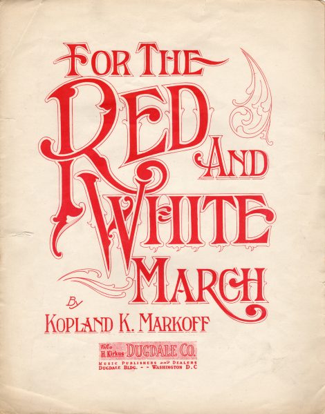 For the Red and White March