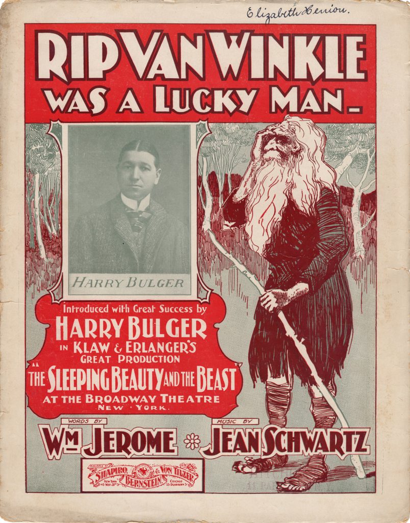 Rip Van Winkle Was a Lucky Man