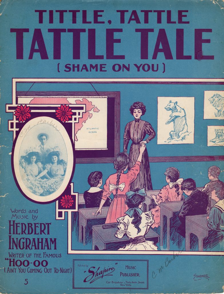 Tittle, Tattle, Tattle Tale (Shame on You)