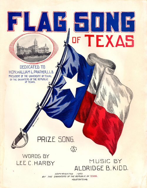 Flag Song of Texas