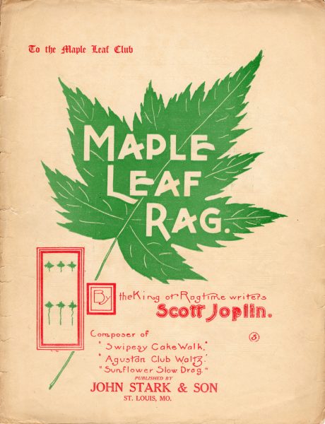 Maple Leaf Rag 1902 (est.) Cover