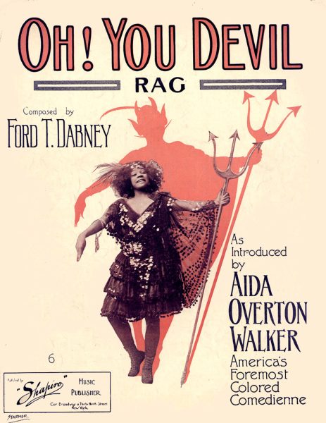 Oh! You Devil, 1909, Courtesy the Charles Templeton Sheet Music Collection