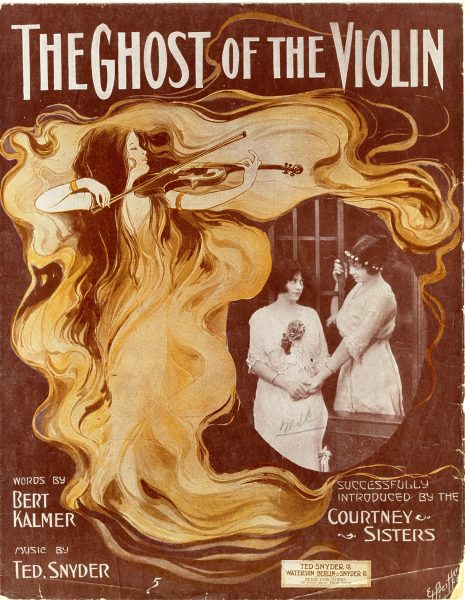 The Ghost of the Violin, 1912, Courtesy the Charles Templeton Sheet Music Collection