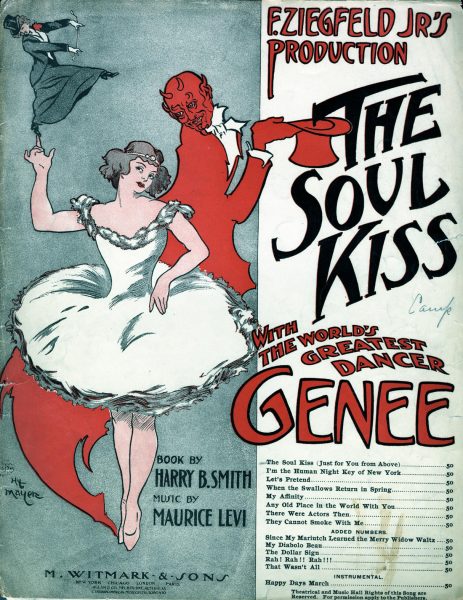 The Soul Kiss, 1908, Courtesy the Charles Templeton Sheet Music Collection
