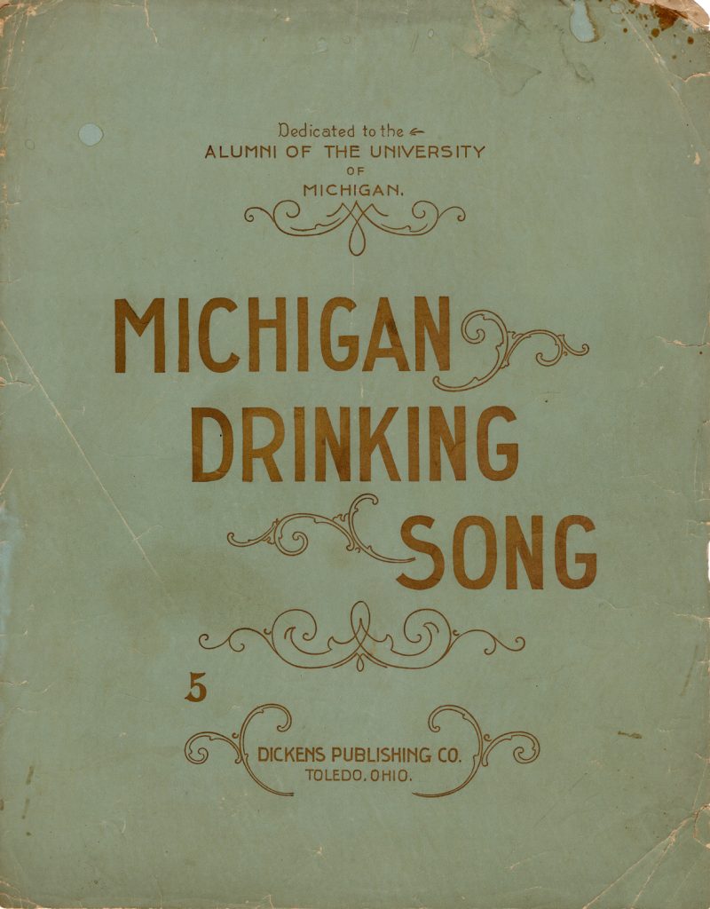 Michigan Drinking Song